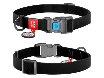 WAUDOG Waterproof obojek 2,5 × 38–58 cm černý