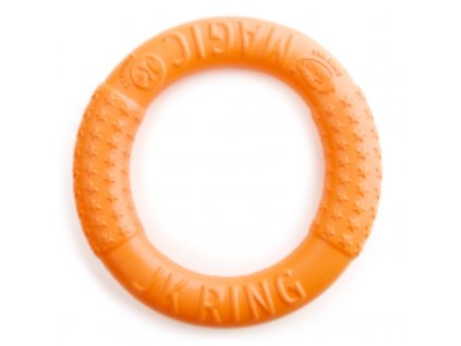 Hračka pěn. Magic Ring 17cm oranžový JK Animals