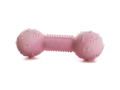Hračka TPR činka 12cm růžová JK Animals