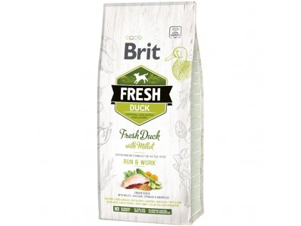 Brit Fresh Active Run & Work Duck & Millet 12 kg