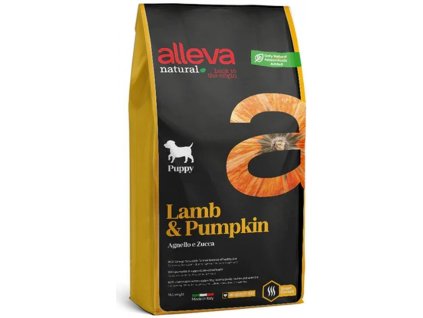 ALLEVA NATURAL Dog Dry Puppy Lamb&Pumpkin All Breeds 12kg