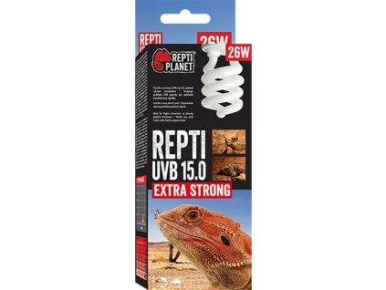 Žárovka terarijní UVB 15.0, 26W Repti Planet