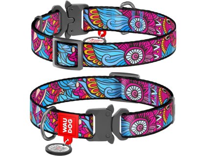 WAUDOG Nylon obojek 2,5 × 33–49 cm Summer