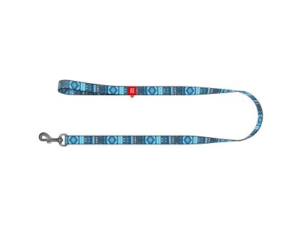 WAUDOG Nylon vodítko 2 × 122 cm Etno modré