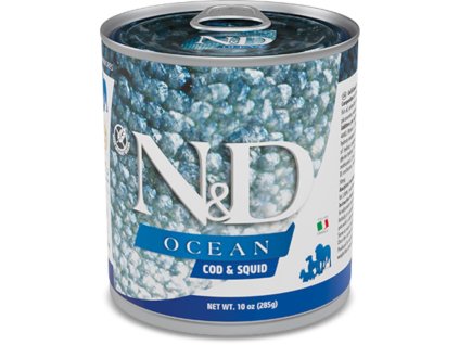 N&D Ocean Dog Cod & Squid 285 g