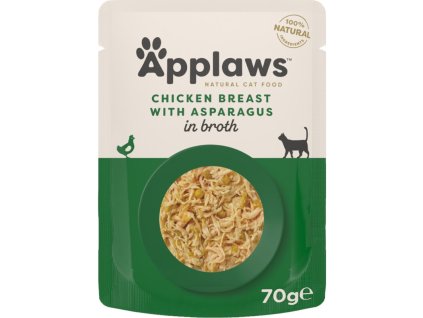 Applaws Cat Pouch kuřecí prsa s chřestem 70 g