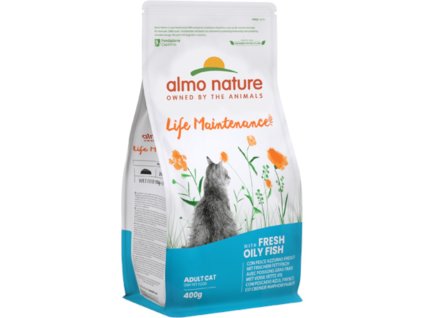 Almo Nature Life Maintenance with Fresh Oily Fish 400 g