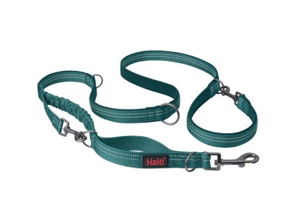 Company of Animals Halti Anatomy vodítko s amortizérem tyrkysové