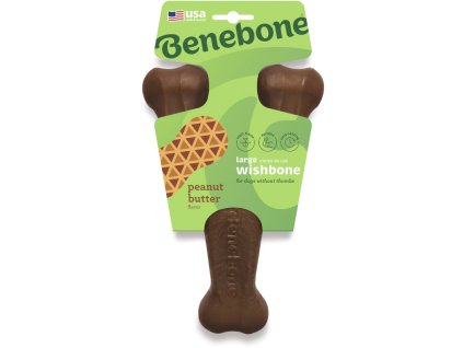 Benebone Wishbone Peanut Butter L