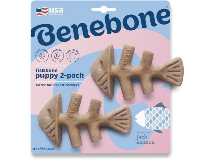 Benebone Puppy Fishbone XS 2 ks