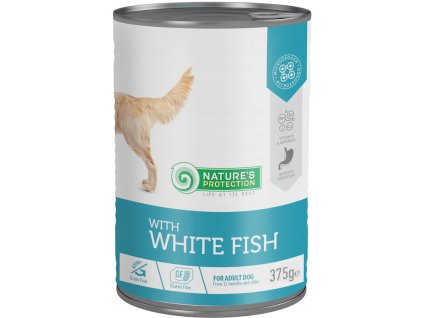 Nature's Protection Adult White Fish 375 g