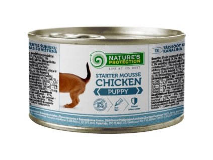 Nature's Protection Puppy Starter Mousse Chicken 200 g