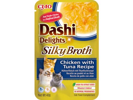 Inaba Dashi Delights Silky Broth kuře a tuňák 40 g