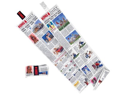 Hračka plyš KONG Daily Newspaper XL