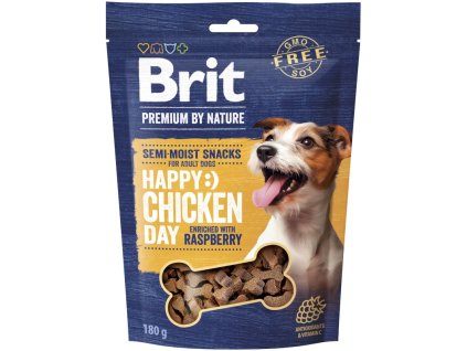 Brit Premium by Nature Snacks Happy Chicken Day with Raspberry 180 g