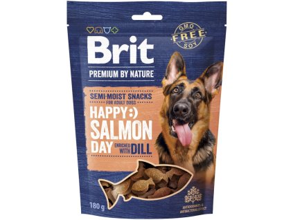 Brit Premium by Nature Snacks Happy Salmon Day with Dill 180 g