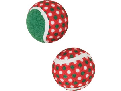 Nobby Xmas tenisové míčky 2 ks