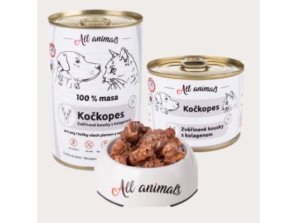 Kockopes zverina kolagen