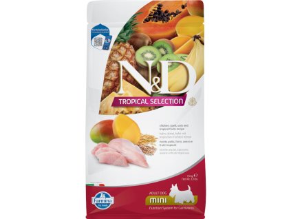 N&D TROPICAL SELECTION Dog Chicken Adult Mini 1,5 kg