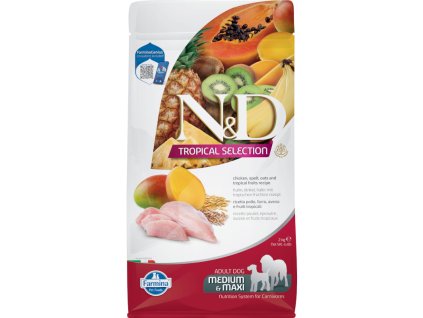 N&D TROPICAL SELECTION Dog Chicken Adult Medium & Maxi 2 kg