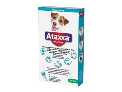 Ataxxa pro psy 4-10kg spot-on 1x1ml