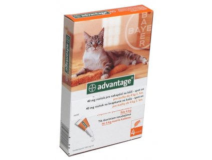 Advantage 40mg pro malé kočky a králíky