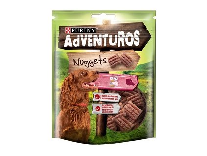 ADVENTUROS SNACK DOG NUGETKY S KANČÍ PŘÍCH. 90 G