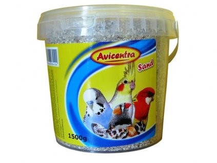 Avicentra písek pro ptáky s mušlemi 1,5 kg