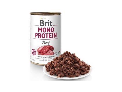 BRIT MONO PROTEIN KONZ. BEEF  400 G ZB003441