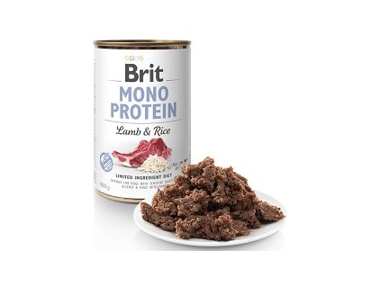 BRIT MONO PROTEIN KONZ. LAMB & BROWN RICE 400 G ZB003437