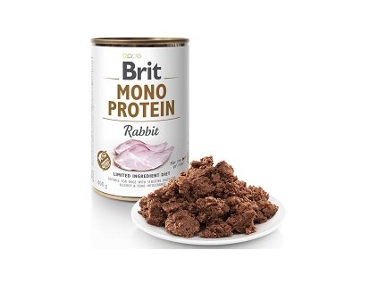 BRIT MONO PROTEIN KONZ. RABBIT 400 G ZB003444