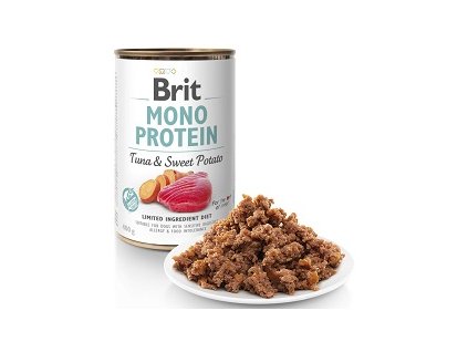 BRIT MONO PROTEIN KONZ. TUNA & SWEET POTATO 400 G ZB003439