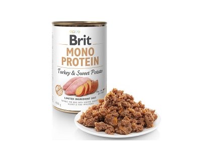 BRIT MONO PROTEIN KONZ. TURKEY & SWEET POTATO 400 G ZB003440