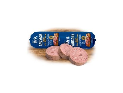 BRIT SALÁM SAUSAGE BEEF & FISH SPORT FORMULA 800 G ZB002518