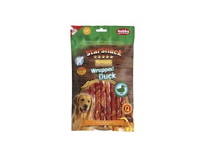 BUVOLÍ TYČKY BÍLÉ S KACHNÍM NOBBY 113 G