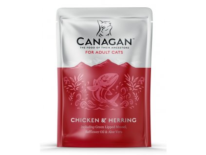 Canagan Cat kaps. Adult kuře a sleď 85 g