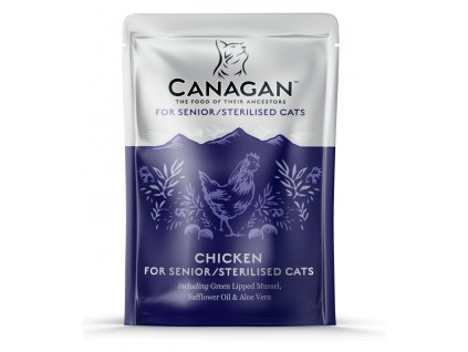 Canagan Cat kaps. Senior Sterilised kuře 85 g