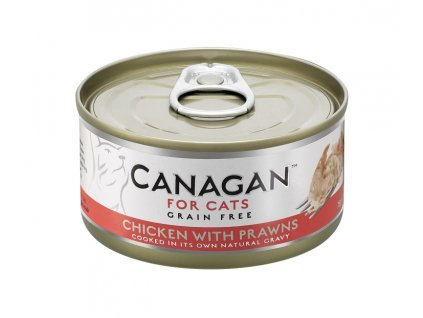 Canagan Cat konz. Kuře a Krevety 75 g
