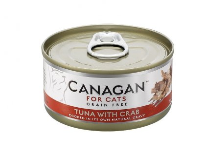 Canagan Cat konz. Tuňák a Krab 75 g
