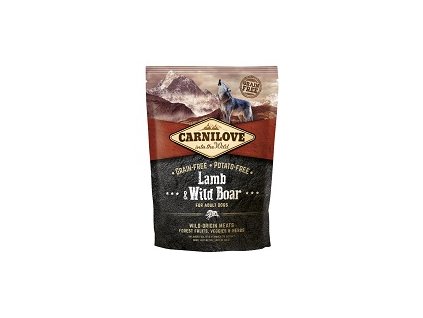 Carnilove Dog Adult Lamb & Wild Boar Grain Free 1,5 kg