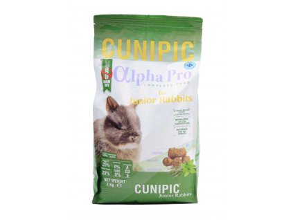 Cunipic Alpha Pro Rabbit Junior králík mladý 2 kg