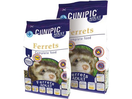 Cunipic Ferrets Adult fretka dospělá 600 g