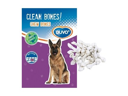 DUVO+ BŮVOLÍ UZEL BÍLÝ, 10CM, 18KS ZB001500