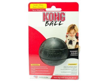 HRAČKA GUMA MÍČ ČERNÝ KONG SMALL