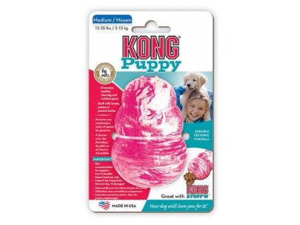 HRAČKA PUPPY GUMA KONG MEDIUM