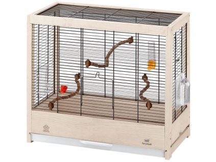 Klec pták s výb. dřevěná Giulietta 4, Ferplast 57 x 30 x 50 cm