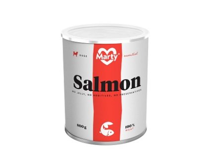 MARTY konz. pro psy losos 800 g