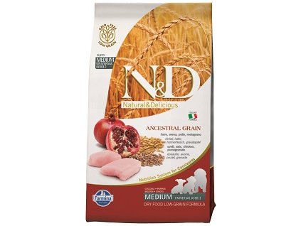 N&D Low Grain Dog Puppy Chicken & Pomegranate 2,5 kg