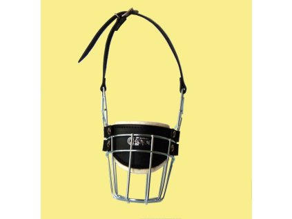 Náhubek kovový Dalmatin,Hasky,Ohař pes, chrom 110 x 130 x 110 mm