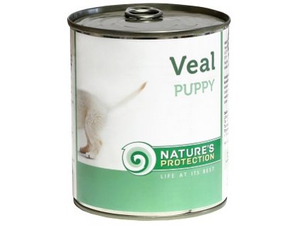 NATURE'S PROTECTION DOG KONZ.PUPPY TELECÍ 400 G
